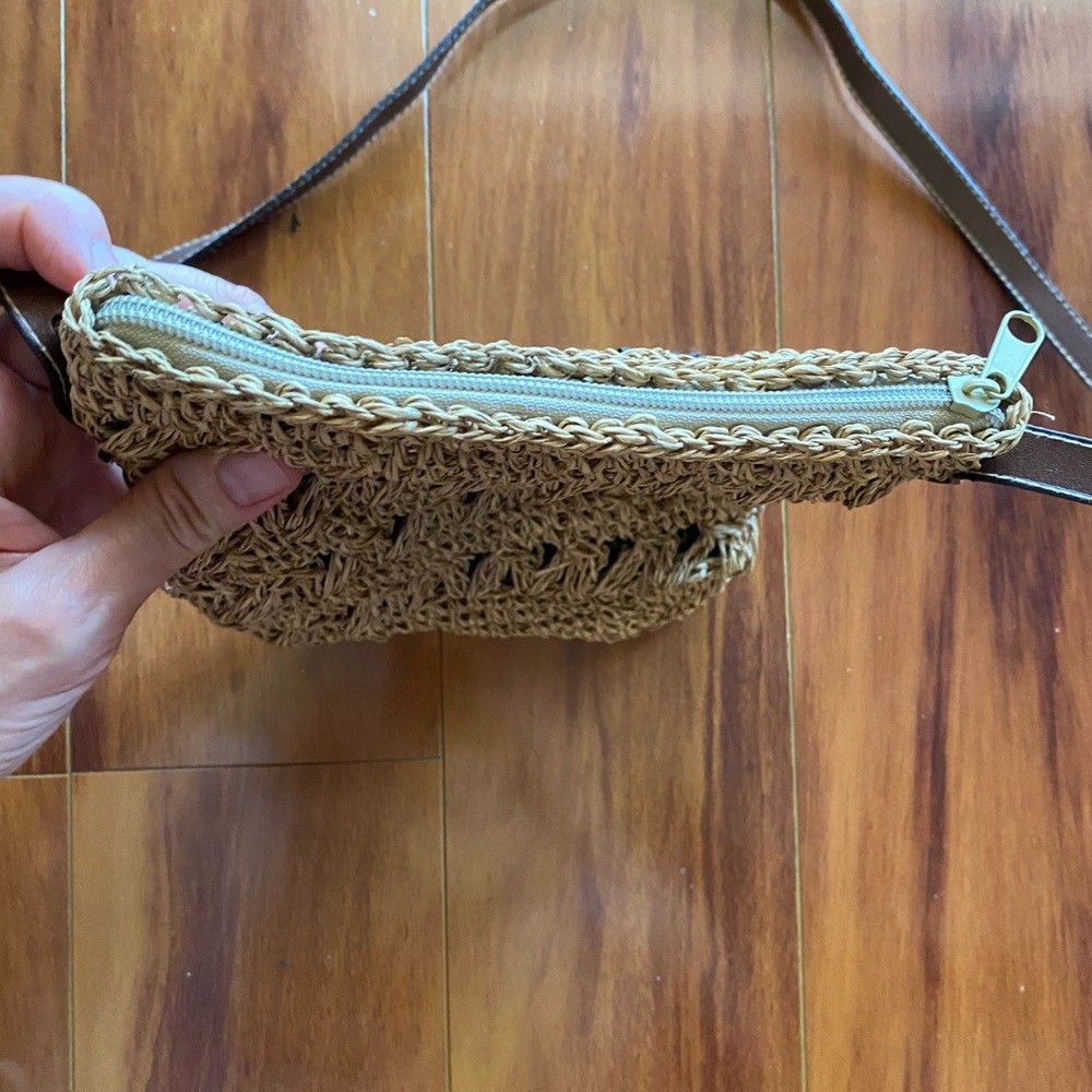 Cappelli Straworld Inc Purse With Wood Beads And Animals - Picture 3 of 8